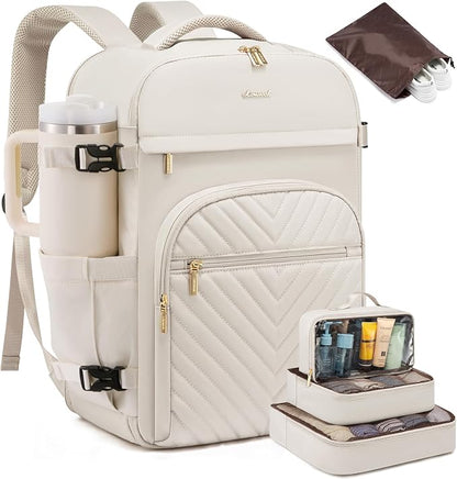 LOVEVOOK Large Travel Backpack for Women, 50L Carry on Backpack for Airplanes by LOVEVOOK