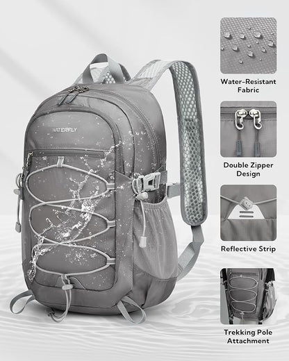 WATERFLY Small Lightweight Packable Backpack: 15L Mini Ultra Light Foldable - Image 2