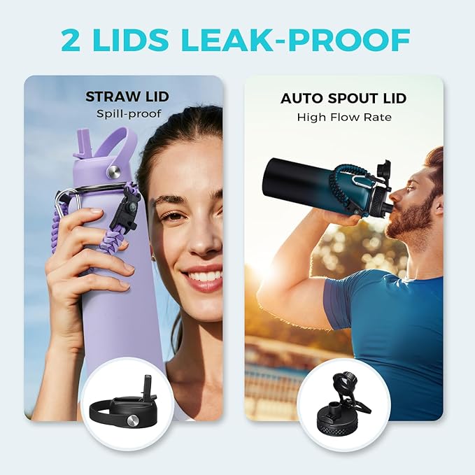 40 OZ Insulated Water Bottles - Image 7