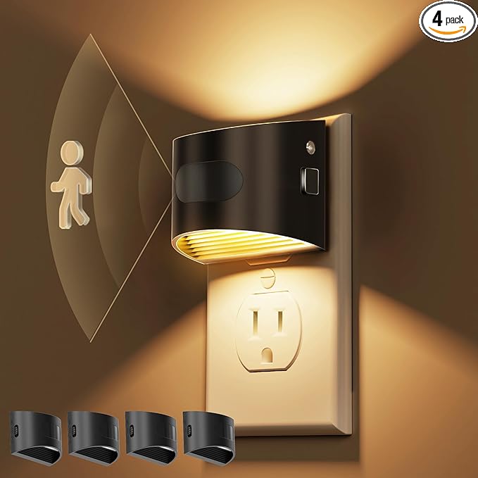L LOHAS LED Motion Sensor Night Light, Night Lights Plug into Wall by LLOHASLED