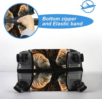 Luggage Cover Protector for 30-32 Inch Suitcases, TSA Approved Elastic Travel - Image 5