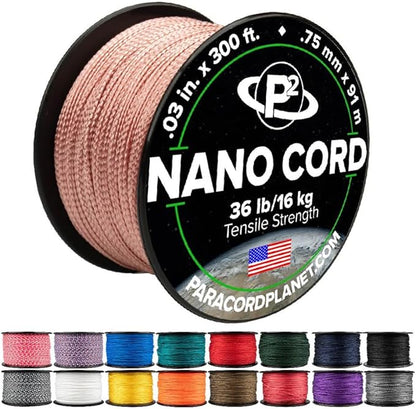 Paracord Planet Nano Cord –Lightweight Nylon Nano Paracord – Great by ParacordPlanet