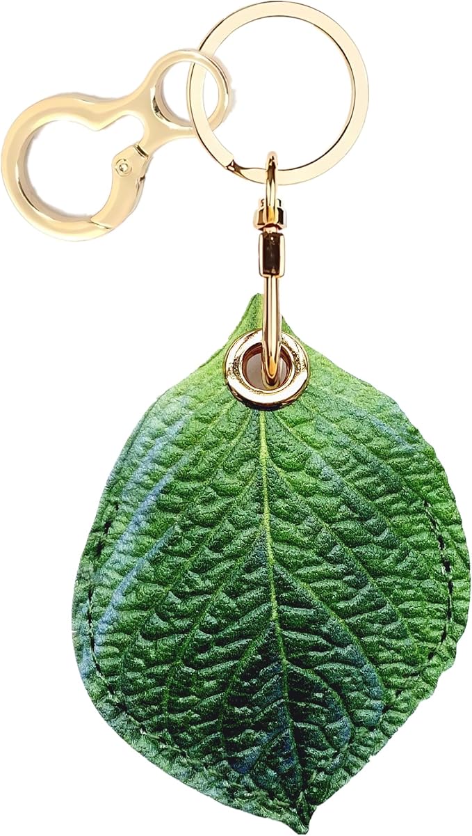 Leather Keychain Holder Case Compatible by BORKUANA