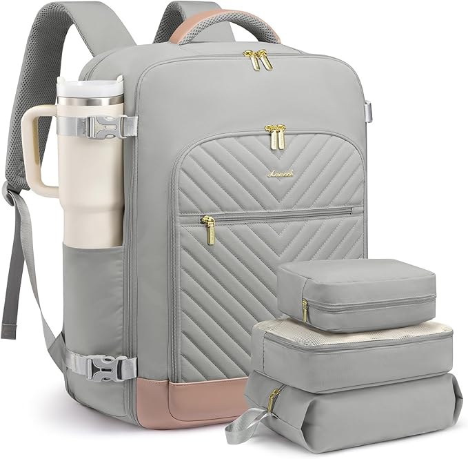 LOVEVOOK Large Travel Backpack for Women, TSA Carry on Backpack for Airplanes by LOVEVOOK