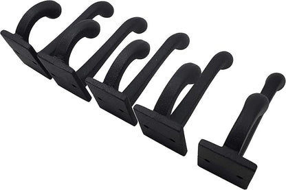 Claimed Corner Cast Iron Coat Hooks - Image 7