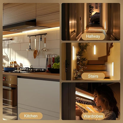 2 Pack Under Cabinet Lighting, 3 Color Temperatures Motion Sensor Light Indoor - Image 7