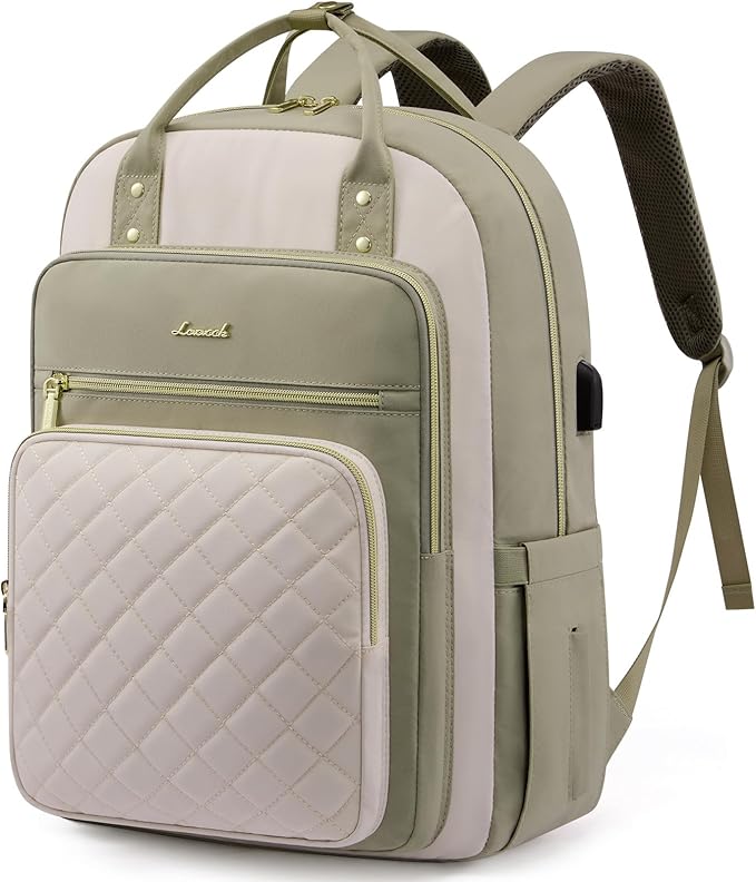 LOVEVOOK Laptop Backpack Purse for Women, 15.6" Laptop Bag for Travel by LOVEVOOK