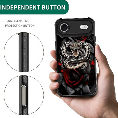 for iPhone 17 Air Case, for MagSafe Graphic Design for Girl Boy Soft Silicone - Image 3