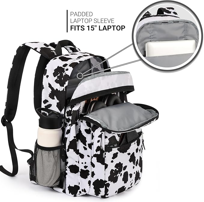 ZORFIN 26L Backpack for College, and Travel: Water Resistant Bookbag - Image 4