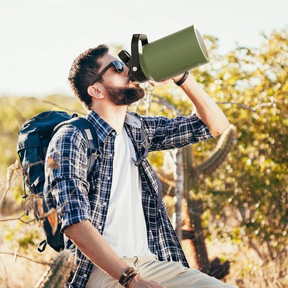 WATERSY Half Gallon Water Bottle Insulated, BPA Free&Leak Proof, 64oz Stainless - Image 7