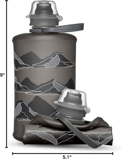 HydraPak Stow Collapsible Water Bottle – 350ml, 1L – Ultralight, Leak-Proof - Image 7