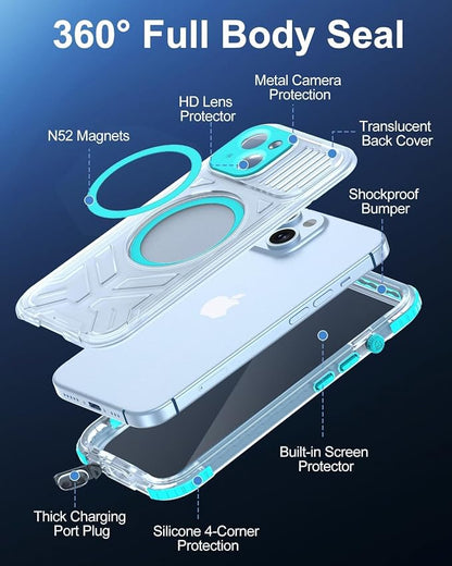 for iPhone 15 Waterproof Case - Image 4