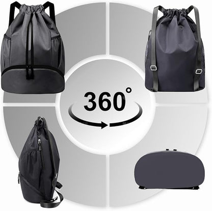 Hoedia Sports Drawstring Backpack - Image 7