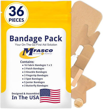 MFASCO First Aid Kit Bandage Refill Pack by MFASCO