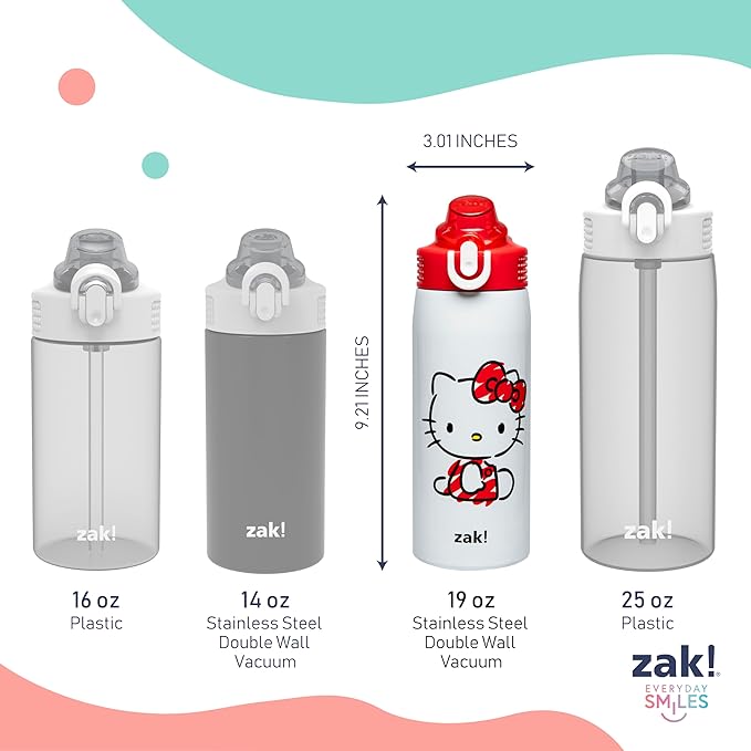 Zak Designs Sanrio Sage Kids Water Bottle - Image 10