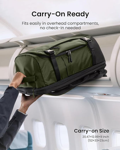 tomtoc Travel Backpack 40L, TSA Friendly Flight Approved Carry-on Luggage Hand - Image 4