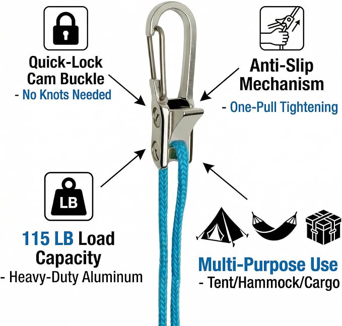 6 Pack Rope with Roller Tensioner - Image 2