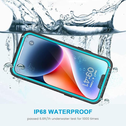 Lanhiem for iPhone 14 Case, IP68 Waterproof Dustproof Shockproof 14 Case - Image 2