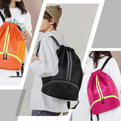 Hoedia Sports Drawstring Backpack - Image 9
