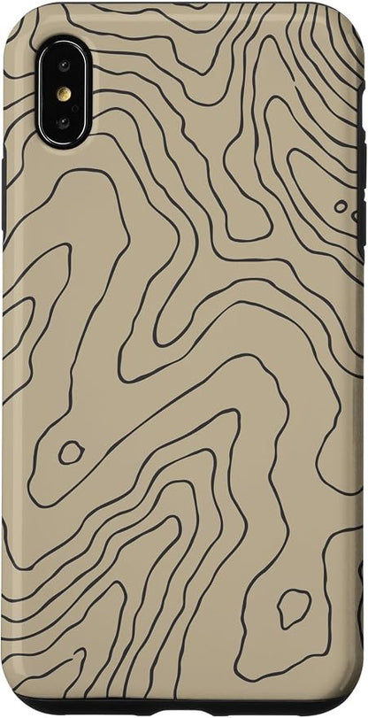 Coyote Country Guide Lines Topographical Contour Map Case by Unknown