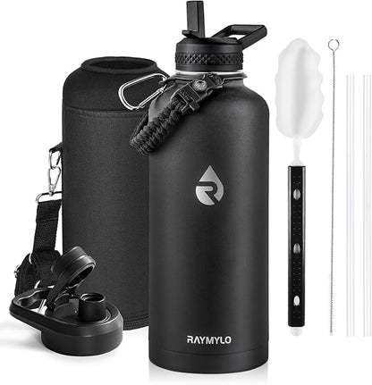 RAYMYLO Insulated Water Bottle 87 oz, Triple Wall Vacuum Stainless Steel by RAYMYLO