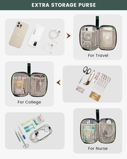 LOVEVOOK Laptop Backpack for Women, 15.6 Inch Work Laptop Bag - Image 7