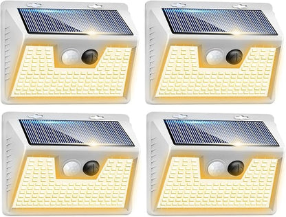 Peasur Solar Lights Outdoor Motion Sensor Waterproof, 3 Modes Security Wall by Peasur
