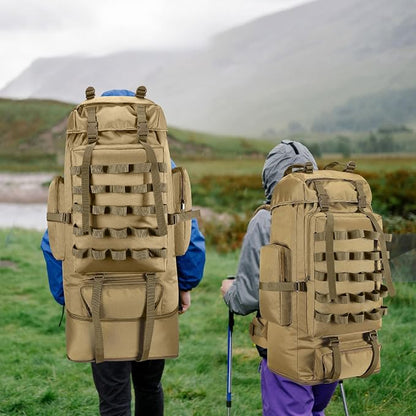 70L/100L Camping Hiking Backpack - Image 6