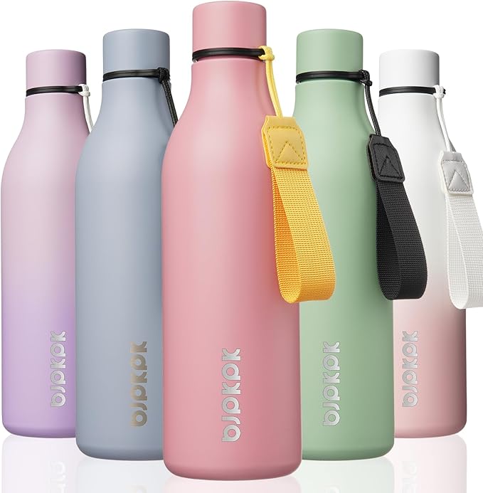BJPKPK Insulated Water Bottles, 25 oz Stainless Steel Metal Water Bottle by BJPKPK