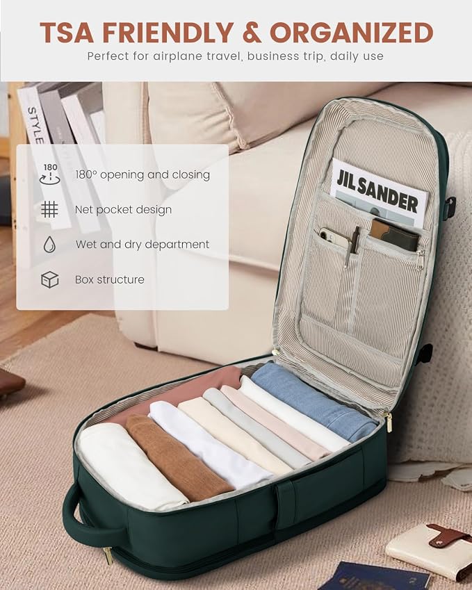 LOVEVOOK Travel Backpack For Women Flight Approved, 50L Large Carry On Backpack - Image 3