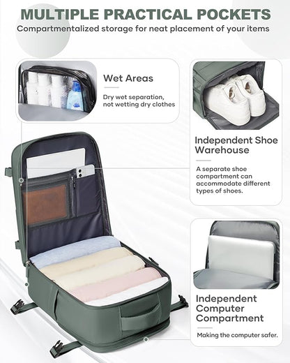 coowoz Travel Backpack Carry On - Image 6