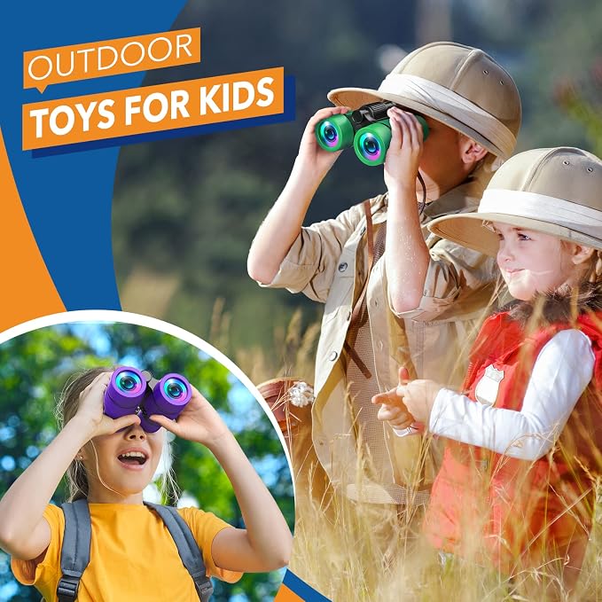 LET'S GO! Boy Toys Age 3-7 Kids Binoculars - Image 3