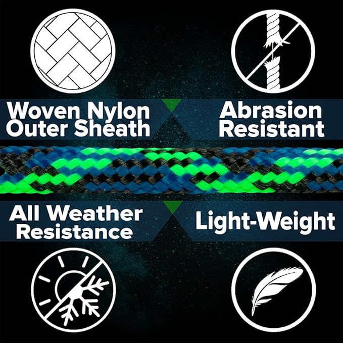 Paracord Planet 275lb Paracord – 3/32 Inch Nylon Crafting Cord - Image 4