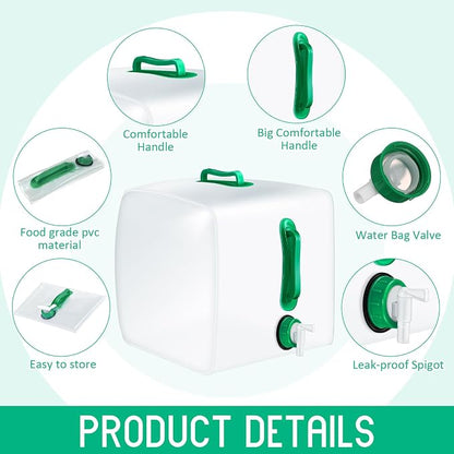 Reallnaive 3 Pack Collapsible Water Container - Image 3