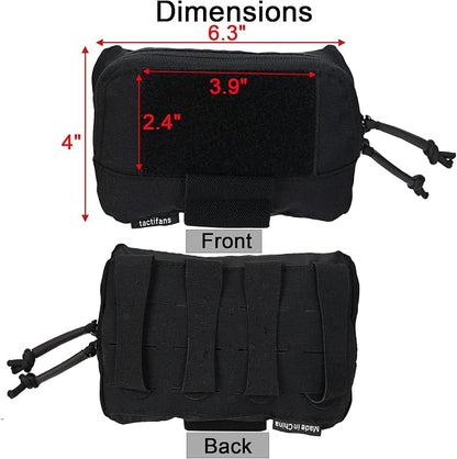 Tactical Molle Admin Pouch Chest Rig Small Molle Chest Pouch Utility MOLLE/Belt - Image 2