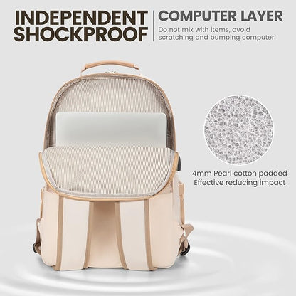 LOVEVOOK Laptop Backpack for Women 15.6 inch, Cute Womens Travel Backpack Purse - Image 3