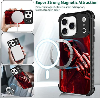 for iPhone 17 Pro Case, for MagSafe Graphic Design for Girl Boy Soft Silicone - Image 2