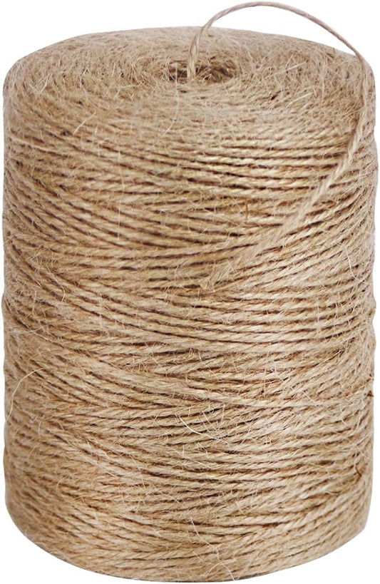 PerkHomy 800 Feet Natural Jute Twine Long Twine String by PerkHomy