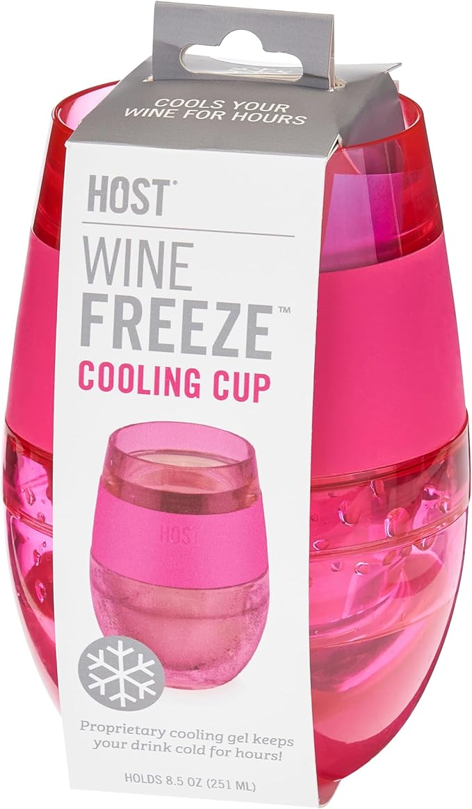 Host Cooling Cup Set of 1 Plastic Double Wall Insulated Freezable Drink - Image 13