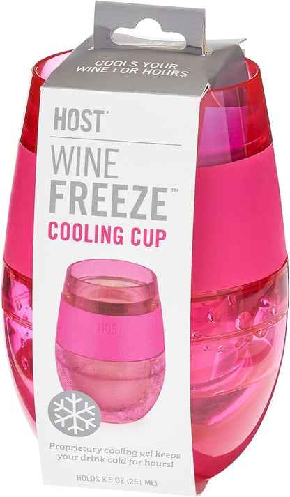 Host Cooling Cup Set of 1 Plastic Double Wall Insulated Freezable Drink - Image 13