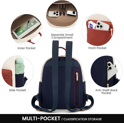 LOVEVOOK Mini Backpack for Women Light Weight Small Waterproof Backpack Purses - Image 7