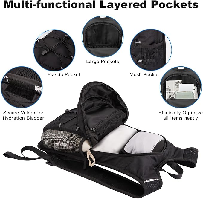 JOYHILL TPU Hydration Bladder, 1.5L 2L 3L Water Bladder - Image 5