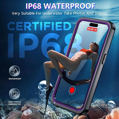 Red2Fire 2025 New for iPhone 14 Pro Max Case Waterproof, Phone Case for iPhone - Image 3