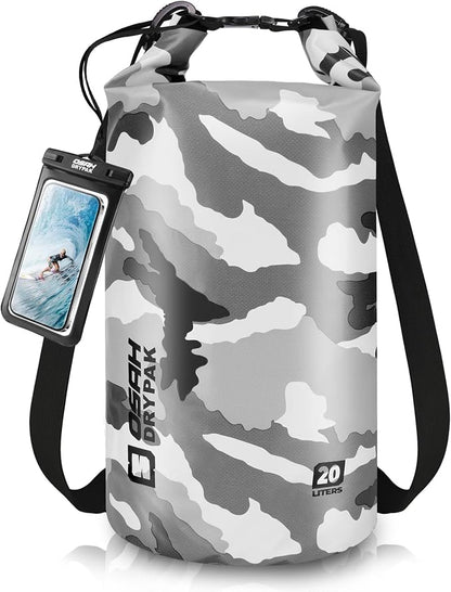 Waterproof Dry Bag, 5L/10L/20L/30L/40L Roll Top Lightweight Storage Backpack by OSAHDRYPAK