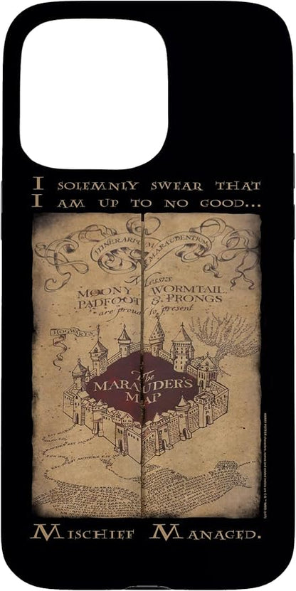 iPhone 15 Pro Max Harry Potter Marauder's Map Words Case by HarryPotter