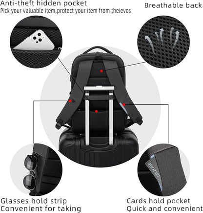 DUSLANG 17 Inch Laptop Backpack - Image 5