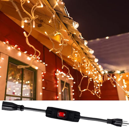 Extension Cord with Switch On/Off Waterproof Switch 6Ft No Plugging and - Image 8