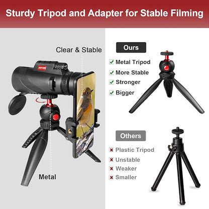 80x100 Monocular Telescope for Smartphones - Image 5