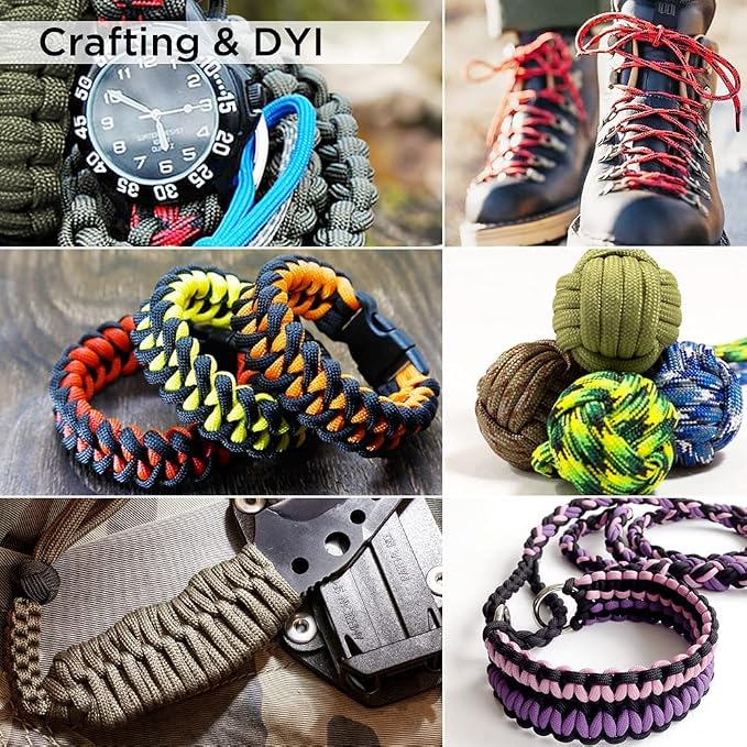 TECEUM 5/32" Paracord Rope 1000 – 1000ft / 200ft / 100ft / 50ft – Tactical - Image 8