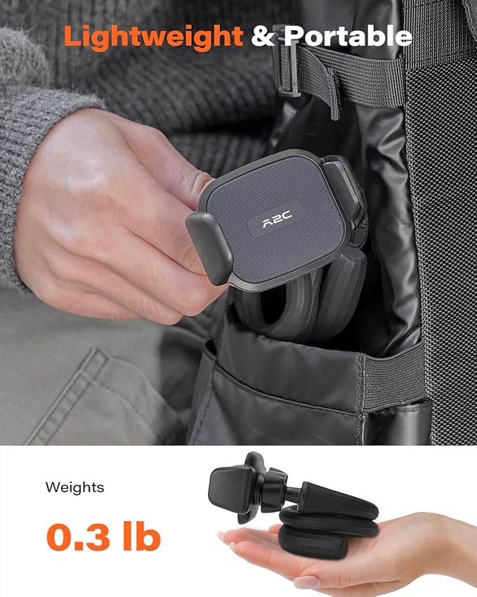 A2C Flexible Phone Holder for Treadmill, Shopping Cart, Portable Gooseneck - Image 3